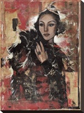 Vintage Goddess I Stretched Canvas Print by Marta Wiley
