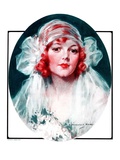 "June Bride,"June 7, 1924 Giclee Print by J. Knowles Hare