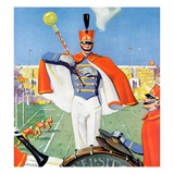 "Drum Major,"October 1, 1932 Giclee Print by Hallman 