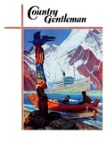 "Changing Face of the Northwest," Country Gentleman Cover, July 1, 1939 Giclee Print by Charles Hargens