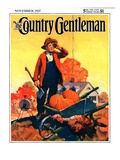 "Where's That Turkey," Country Gentleman Cover, November 1, 1927 Giclee Print by William Meade Prince