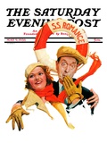 "S. S. Romance," Saturday Evening Post Cover, May 9, 1936 Giclee Print by Charles R. Chickering