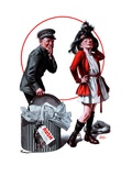 "Playing Dress-Up,"April 12, 1924 Giclee Print by Frederic Stanley
