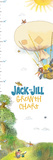 Jack and Jill - Air Balloon Growth Chart Wall Decal