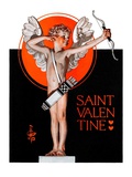 "St. Valentine, 1924,"February 16, 1924 Giclee Print by J.C. Leyendecker