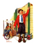 "Sick Pooch,"July 29, 1933 Giclee Print by Russell Sambrook