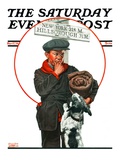"Runaway Boy," Saturday Evening Post Cover, May 17, 1924 Giclee Print by Charles Towne