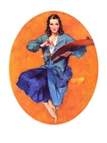 "Artist and Her Palette,"September 9, 1933 Giclee Print by John LaGatta