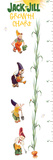 Jack and Jill - Gnomes Growth Chart Wall Decal