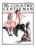"Harmonica Howl," Country Gentleman Cover, April 7, 1923 Giclee Print by Angus MacDonall