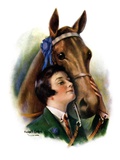 "Blue Ribbon Winner,"March 19, 1927 Giclee Print by William Haskell Coffin