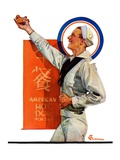 "American Hot Dogs,"May 14, 1927 Giclee Print by Elbert Mcgran Jackson