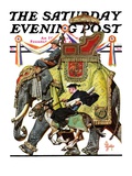"Political Party Symbols," Saturday Evening Post Cover, October 17, 1936 Giclee Print by J.C. Leyendecker