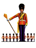 "Drum Major,"October 27, 1934 Giclee Print by Edgar Franklin Wittmack