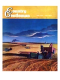"Wheat Harvest," Country Gentleman Cover, June 1, 1942 Giclee Print by Dale Nichols