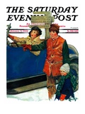 "Asking Directions," Saturday Evening Post Cover, January 9, 1932 Giclee Print by Ellen Pyle