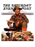 "Flapjacks," Saturday Evening Post Cover, November 10, 1934 Giclee Print by J.F. Kernan