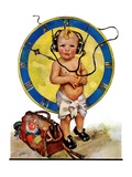 "Baby Pilot,"January 28, 1928 Giclee Print by Ellen Pyle