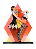 "Halloween Harlequin,"October 29, 1932 Giclee Print by W. Wilkinson