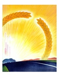 "Golden City,"October 14, 1939 Giclee Print by H. Wilson Smith
