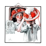 "Paris Fashions for Easter,"March 31, 1923 Giclee Print by F. Lowenheim