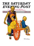 "Chinese Family," Saturday Evening Post Cover, April 2, 1927 Giclee Print by Henry Soulen