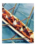 "Scullers,"June 25, 1938 Giclee Print by Michael Dolas