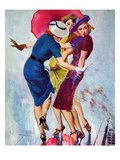 "Splashed,"May 20, 1939 Giclee Print by John LaGatta