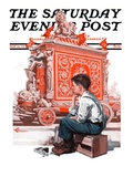 "Circus Calliope," Saturday Evening Post Cover, May 23, 1925 Reproduction procédé giclée par Elbert Mcgran Jackson