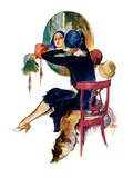 "Hat Shop,"November 30, 1929 Giclee Print by John LaGatta