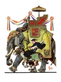 "Political Party Symbols,"October 17, 1936 Giclee Print by J.C. Leyendecker