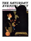 "Halloween, 1926," Saturday Evening Post Cover, October 30, 1926 Reproduction procédé giclée par Edgar Franklin Wittmack