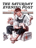 "Feeding Time," Saturday Evening Post Cover, August 25, 1923 Giclee Print by J.C. Leyendecker