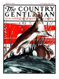 "Rabbits in Pussy Willows," Country Gentleman Cover, April 5, 1924 Giclee Print by Paul Bransom