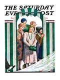 "There Goes the Bride," Saturday Evening Post Cover, October 12, 1929 Reproduction procédé giclée par Alan Foster