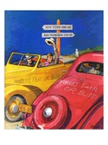 "World's Fair or Bust,"April 22, 1939 Giclee Print by John Sheridan