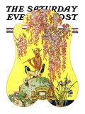 "Pan and His Pipes," Saturday Evening Post Cover, June 2, 1928 Giclee Print by J.C. Leyendecker