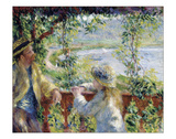 By the Water, ca. 1880 Giclee Print by Pierre-Auguste Renoir