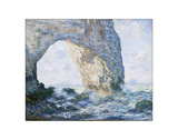 La Manneporte (Etretat), 1883 Giclee Print by Claude Monet
