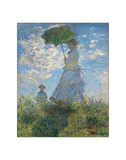 Woman with a Parasol, 1875 Reproduction procédé giclée par Claude Monet