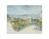 Montmartre: Behind the Moulin de la Galette, 1887 Giclee Print by Vincent van Gogh