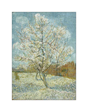 The Pink Peach Tree, 1888 Giclee Print by Vincent van Gogh