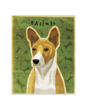 Basenji (Red) Giclee Print by John W. Golden