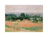 Haystack at Giverny, 1886 Giclee Print by Claude Monet