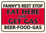 Fanny Rest Stop Peltikyltit