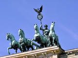 Berlin Brandenburger Tor Quadriga Photographic Print by Steffen Schumann