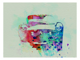 Ferrari Front Watercolor Prints by  NaxArt