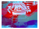 Le Mans Racer During Pit Stop Print by  NaxArt