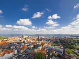Aerial View of Stralsund Photographic Print by Frank Roeder