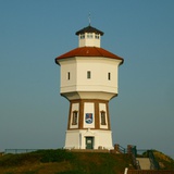Water Tower in Langeog Photographic Print by Karin Schwan